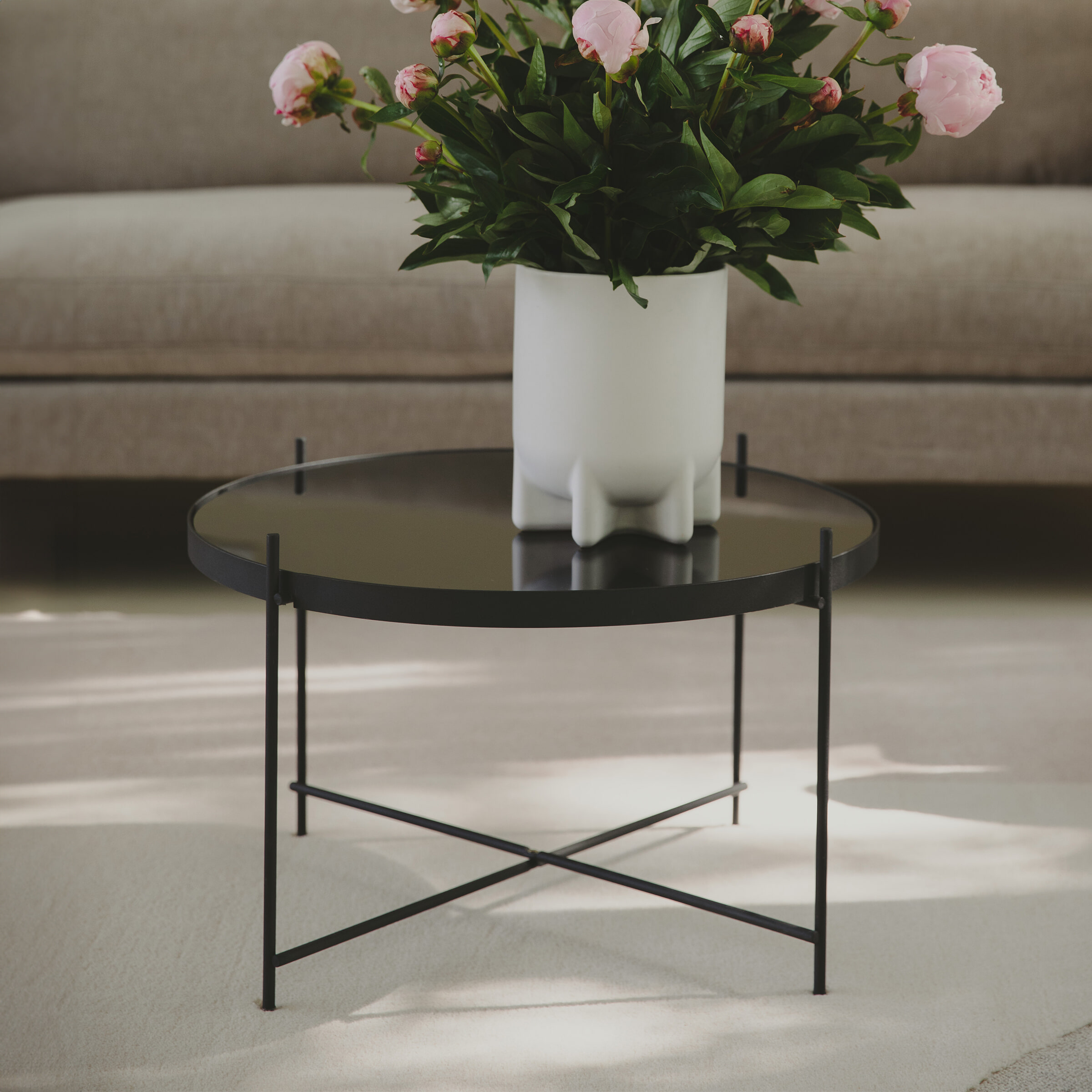 Zuiver Ronde Salontafel 'Cupid' Glas