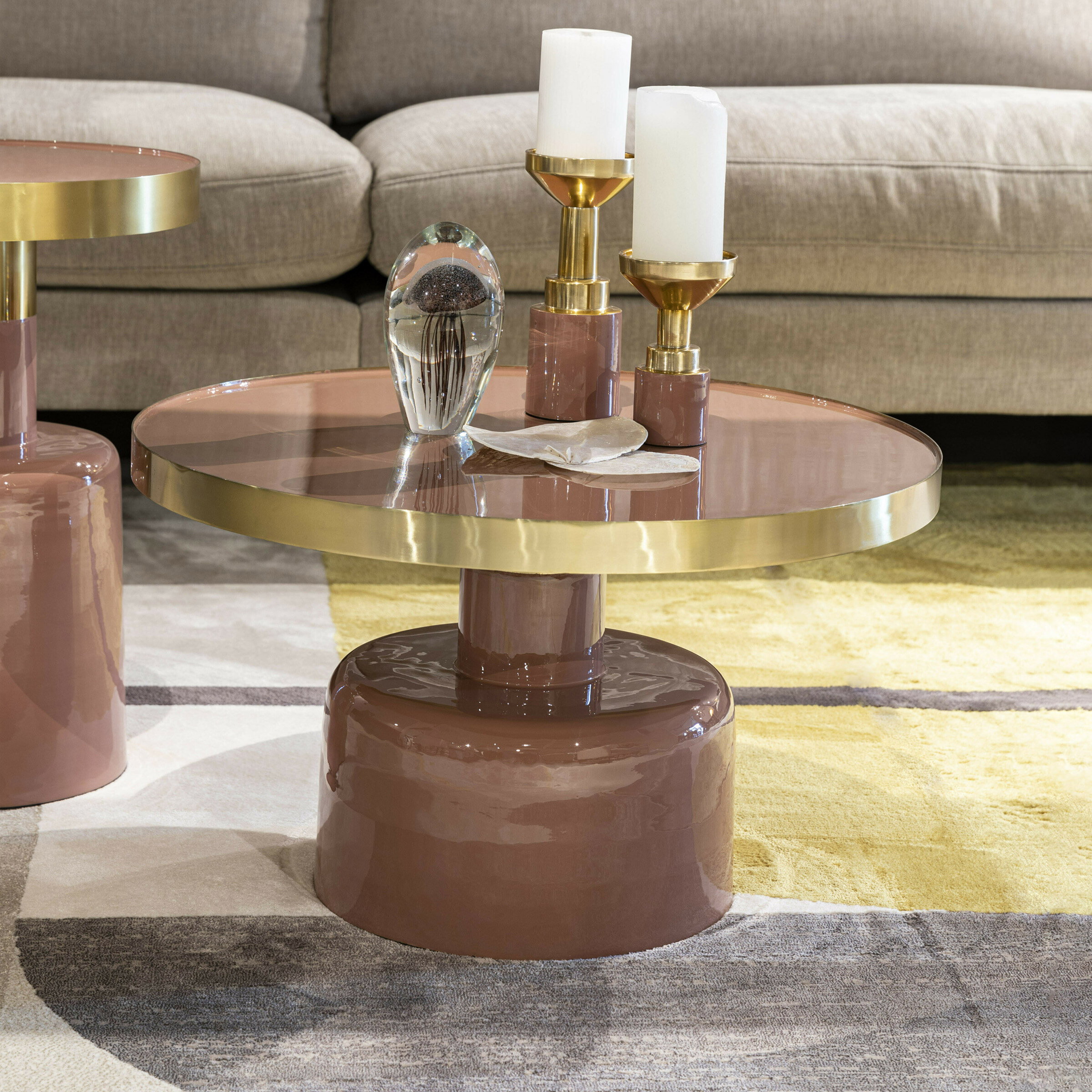 Zuiver Ronde Salontafel 'Glam' 60cm