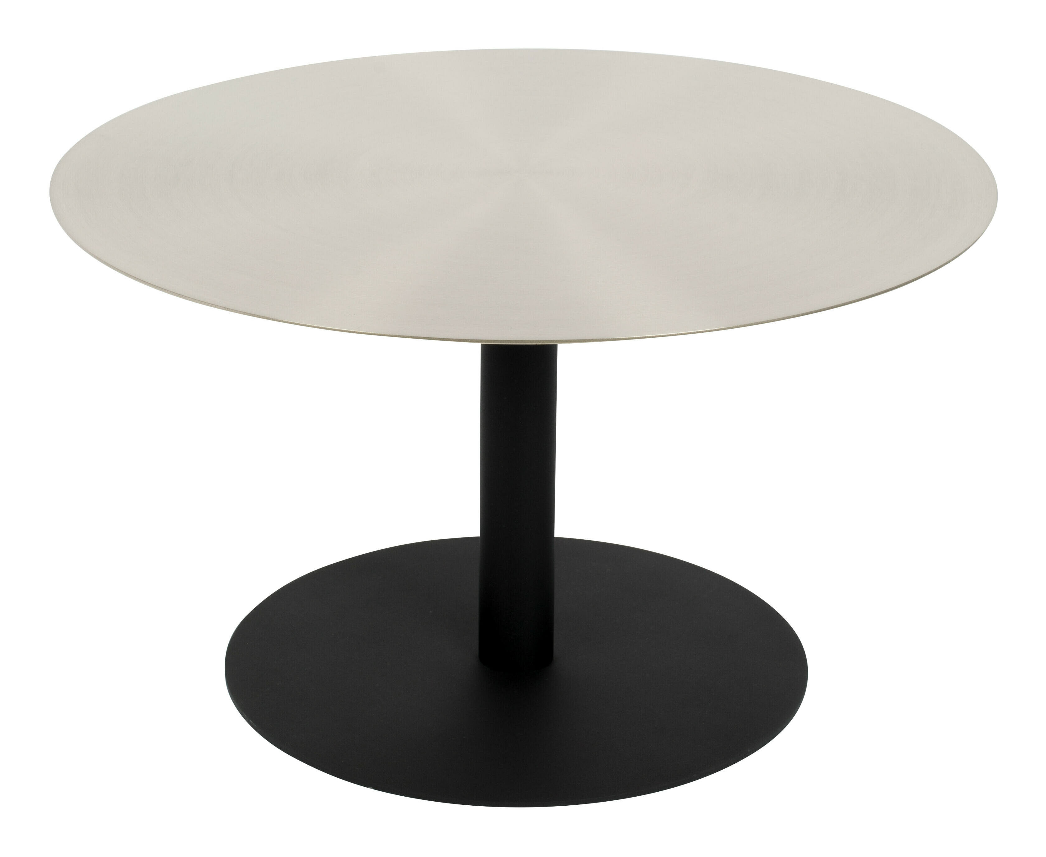 Zuiver Ronde Salontafel 'Snow' Staal
