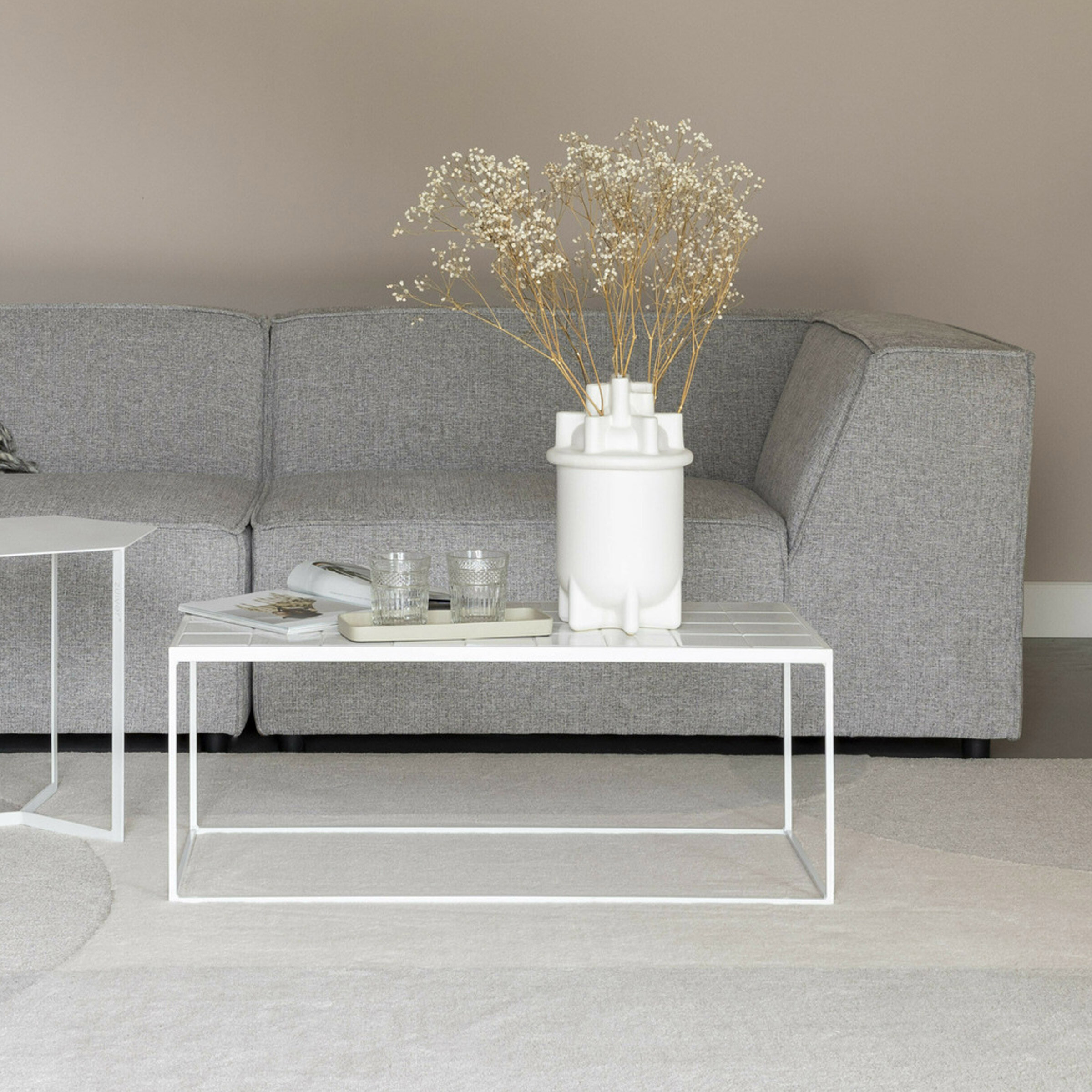 Zuiver Salontafel 'Glazed' Keramiek