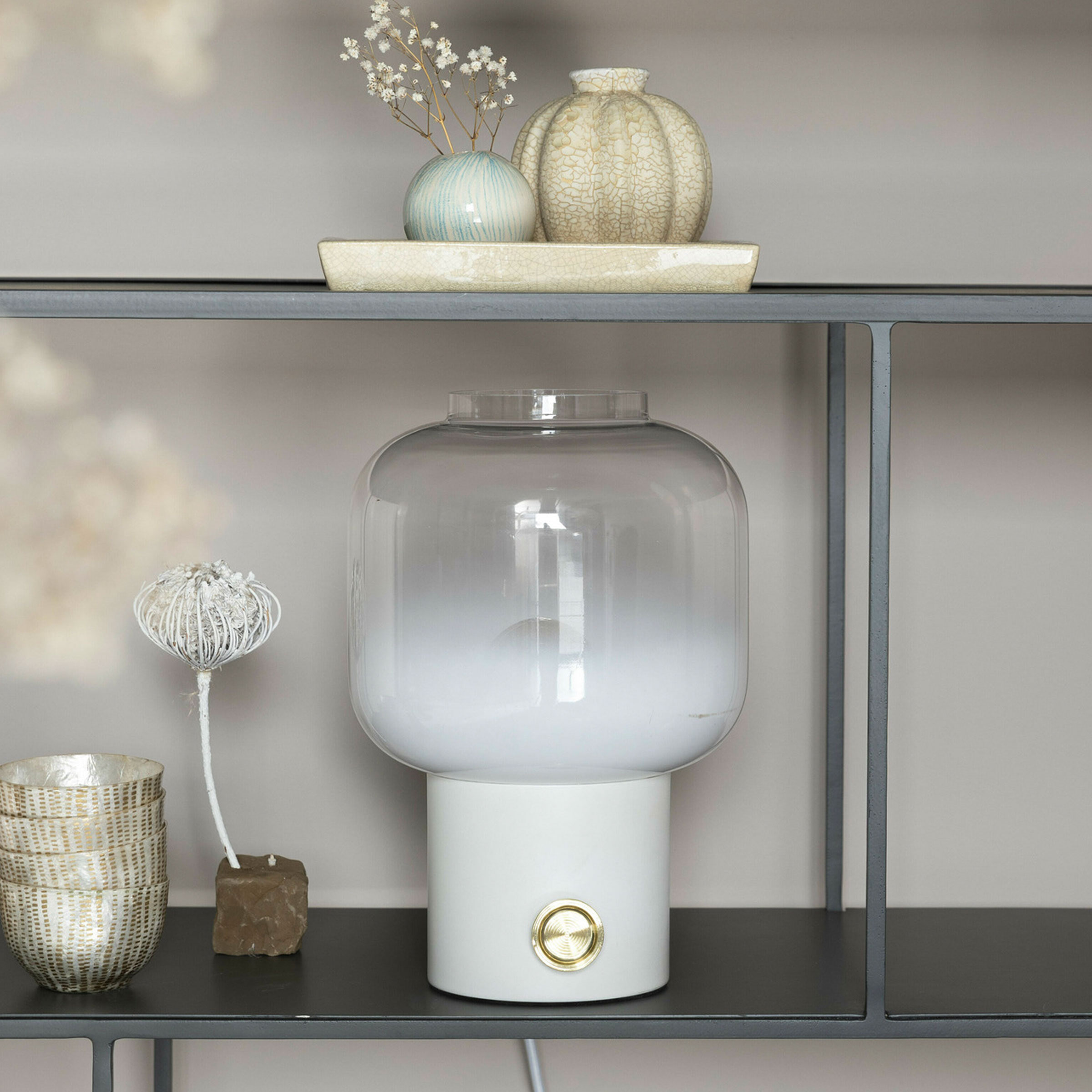 Zuiver Tafellamp 'Moody' Glas