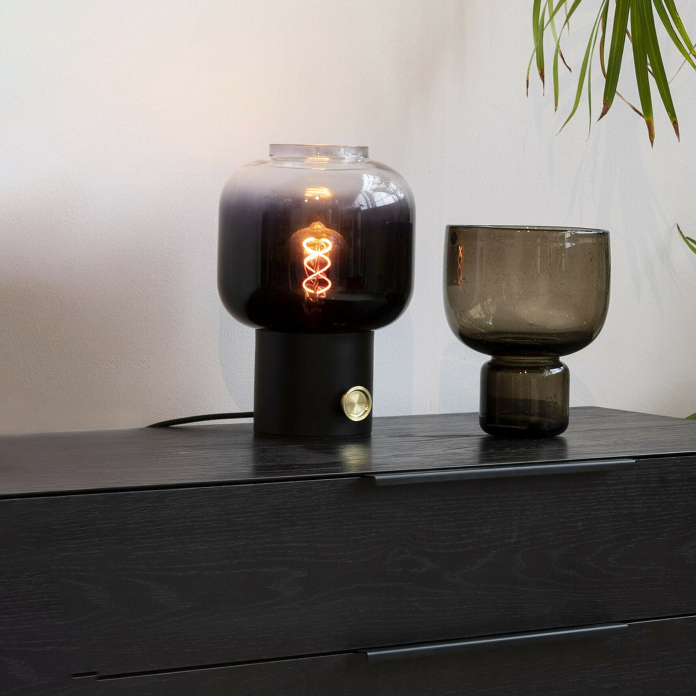 Zuiver Tafellamp 'Moody' Glas