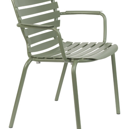 Zuiver Tuinstoel 'Vondel' Met armleuning
