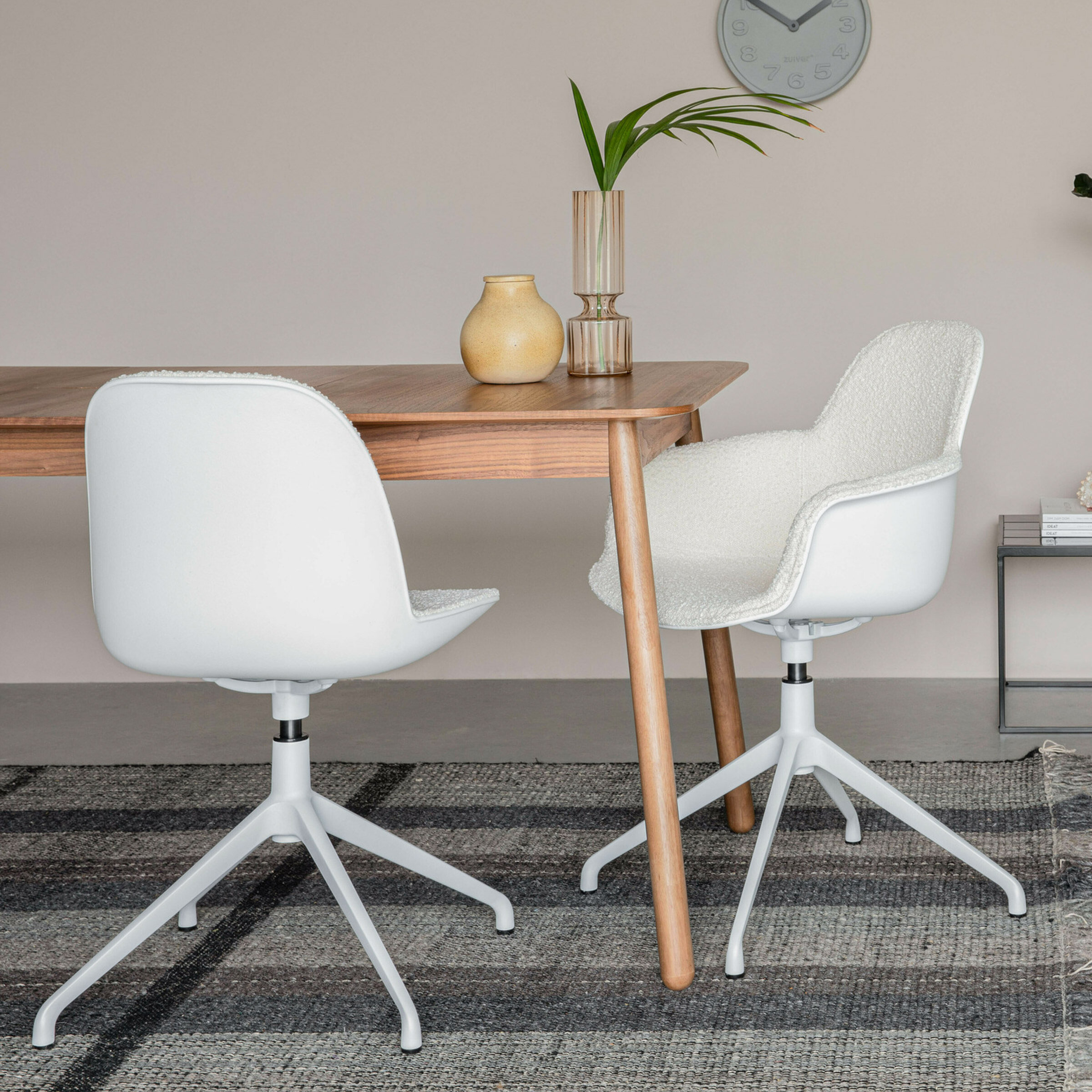 Zuiver Uitschuifbare Eettafel 'Glimps' Essenhout