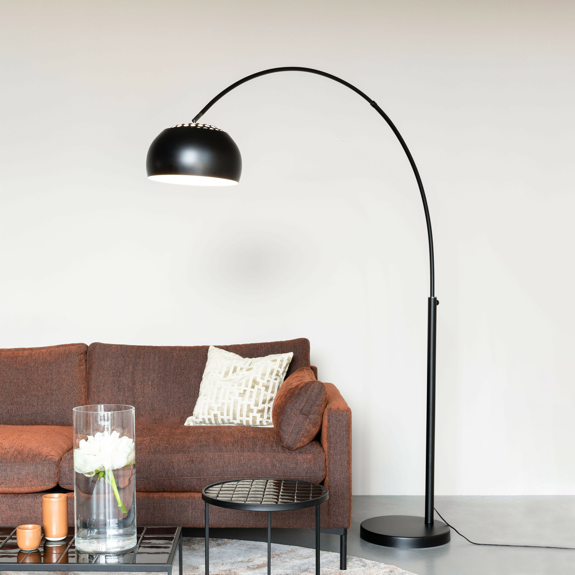 Zuiver Verstelbare Vloerlamp 'Metal' 190-205cm