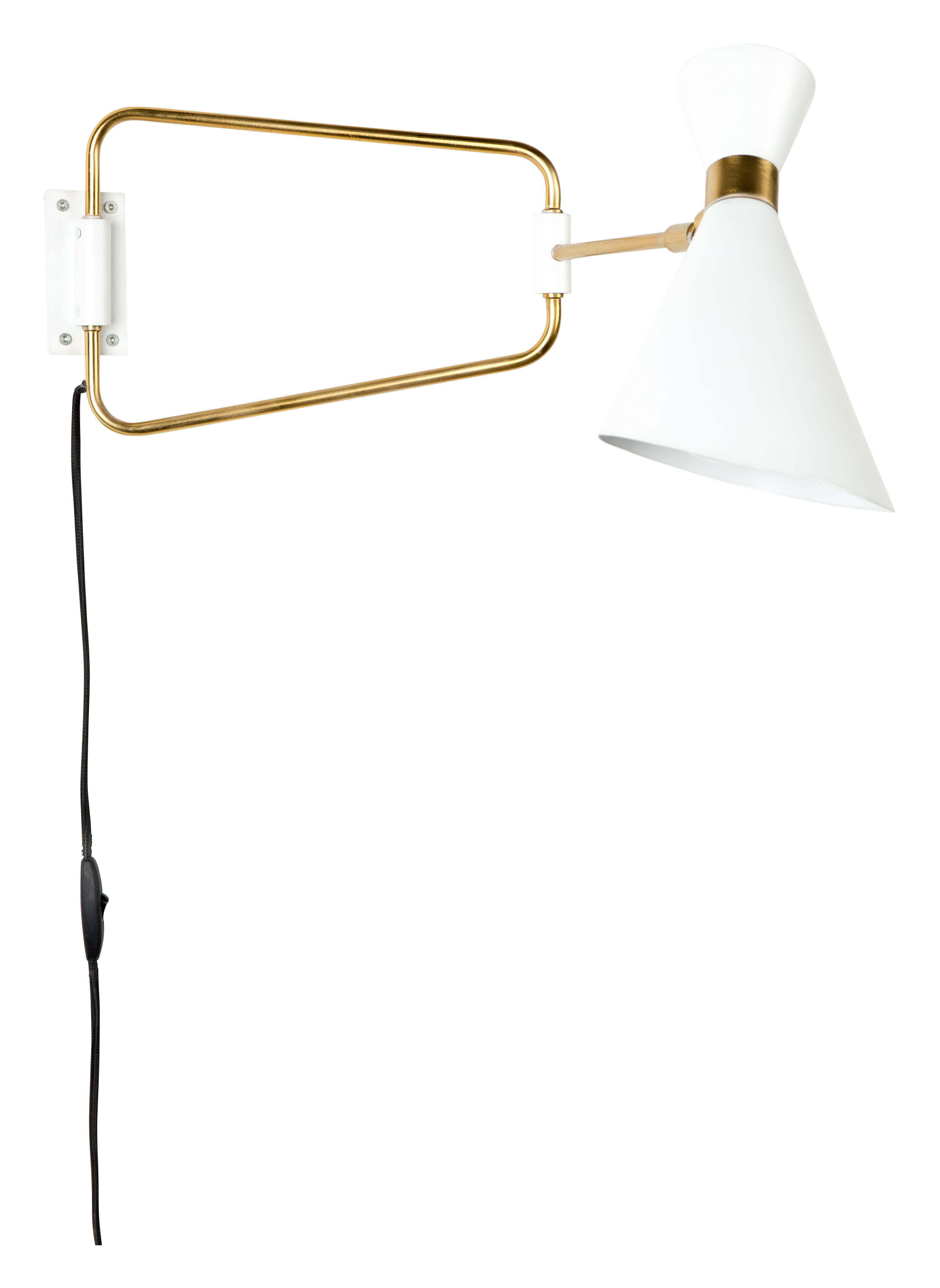 Zuiver Wandlamp 'Shady' kleur Wit | Zuiver