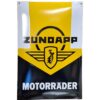 Zundapp Motorrader Emaille Bord - 60 x 40cm | Fiftiesstore
