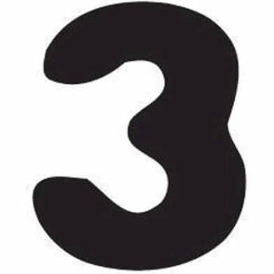 abc cijfer 3 | Thule Yepp
