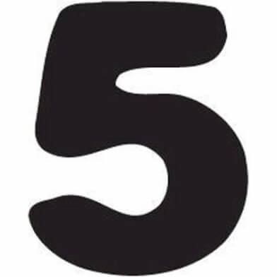 abc cijfer 5 | Thule Yepp