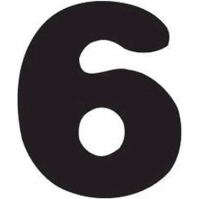abc cijfer 6 | Thule Yepp