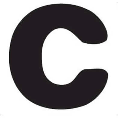abc letter C | Thule Yepp