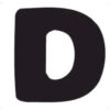 abc letter D | Thule Yepp