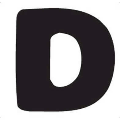 abc letter D | Thule Yepp