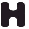 abc letter H | Thule Yepp