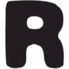 abc letter R | Thule Yepp