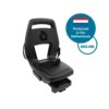 achterzitje Qibbel Junior 6+ MIK-HD zwart | Qibbel