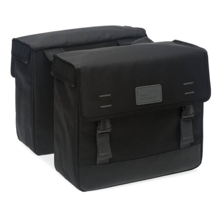 dubbele fietstas Origin Black | New Looxs