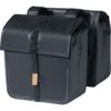 dubbele fietstas Urban dry black | Basil