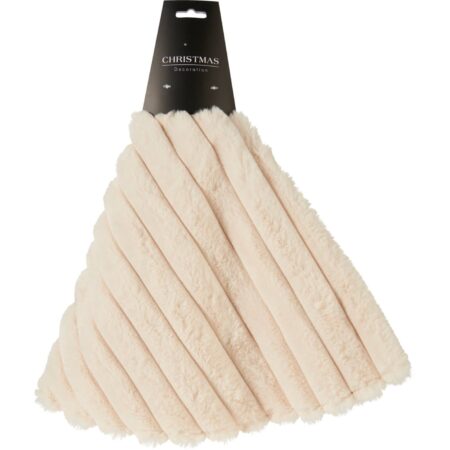 everlands kunstkerstboom kleed 90cm off white | Merkloos
