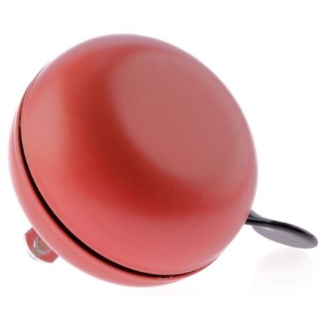 fietsbel Ding Dong 80mm bourgonje red | Niet verkeerd