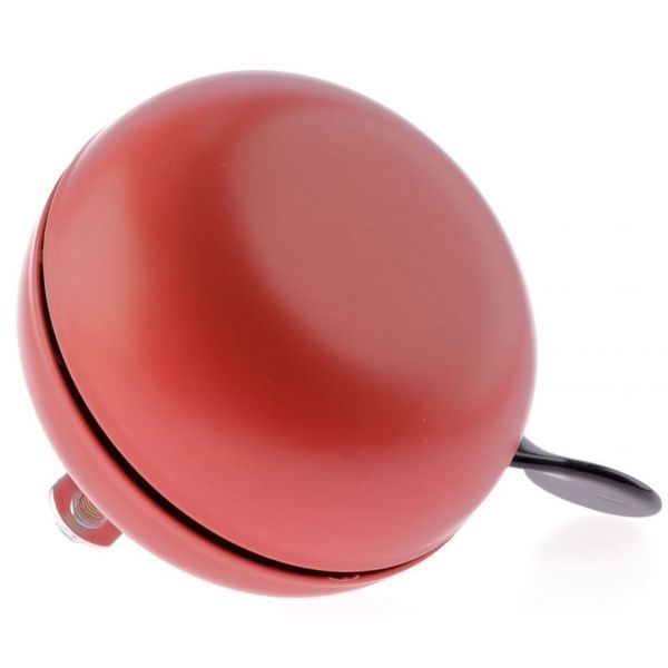 fietsbel Ding Dong 80mm bourgonje red | Niet verkeerd