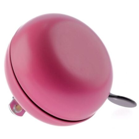 fietsbel Ding Dong 80mm cabarnet pink | Niet verkeerd
