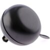 fietsbel Ding Dong 80mm merlot black | Niet verkeerd