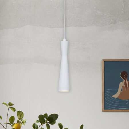 its about RoMi Hanglamp 'Bordeaux' kleur Wit | it's about RoMi
