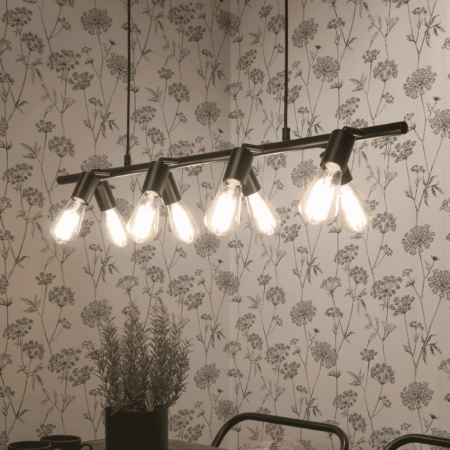 its about RoMi Hanglamp 'Miami' 8-lamps