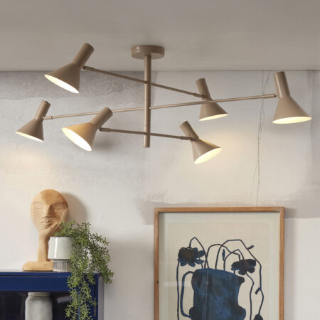 its about RoMi Plafondlamp 'Izmir' 6-lamps