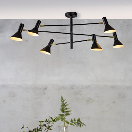 its about RoMi Plafondlamp 'Izmir' 6-lamps
