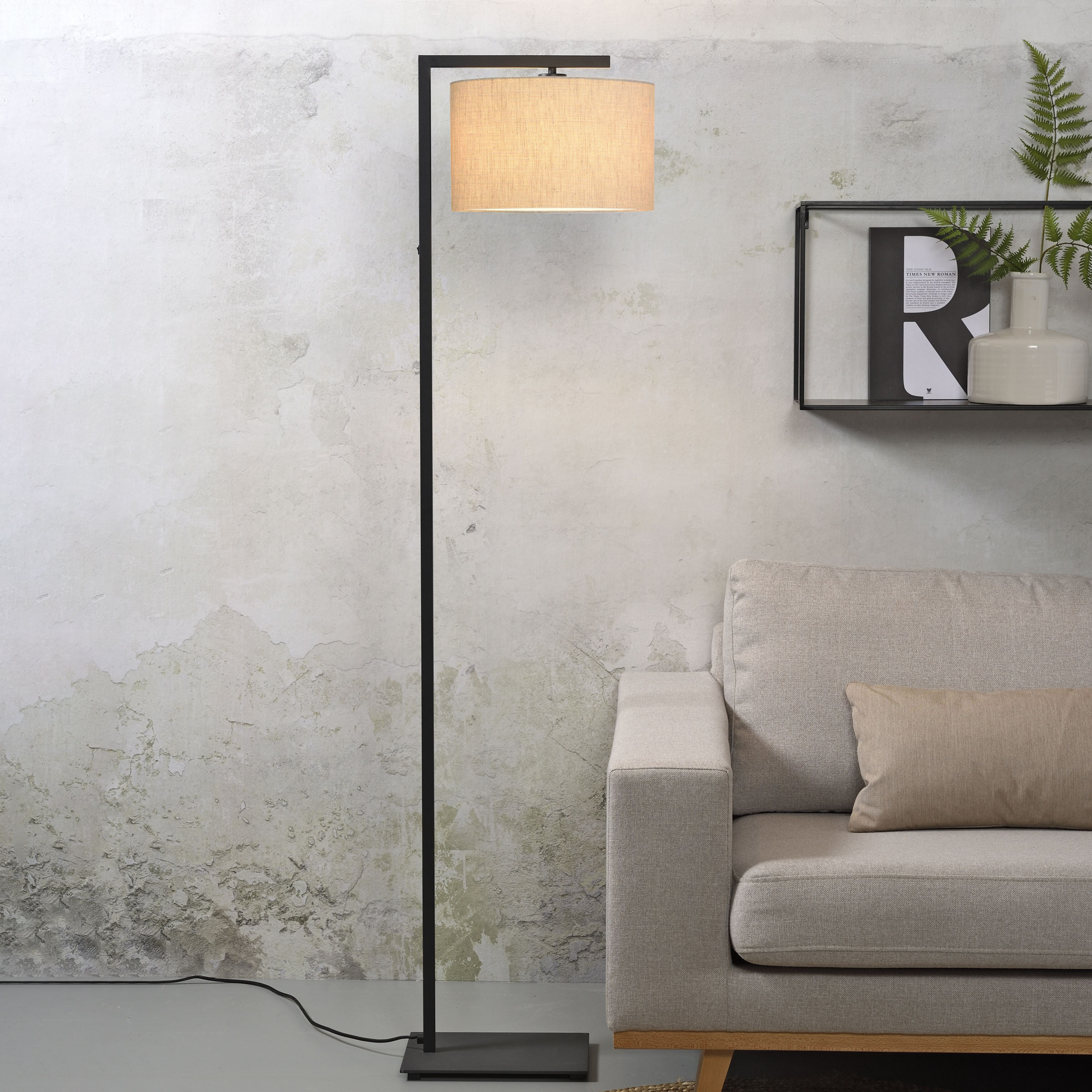 its about RoMi Vloerlamp 'Boston' 160cm