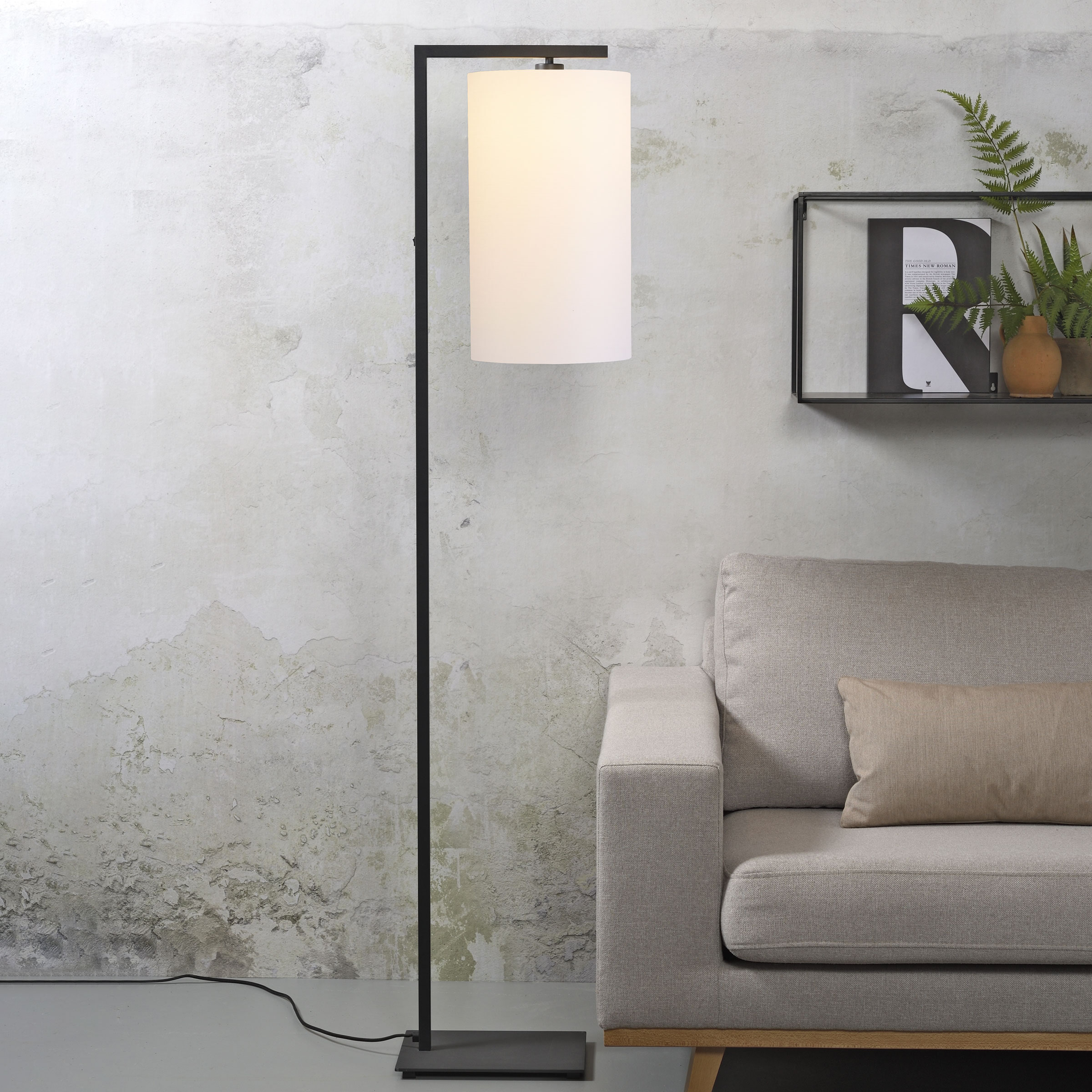 its about RoMi Vloerlamp 'Boston' Langwerpig