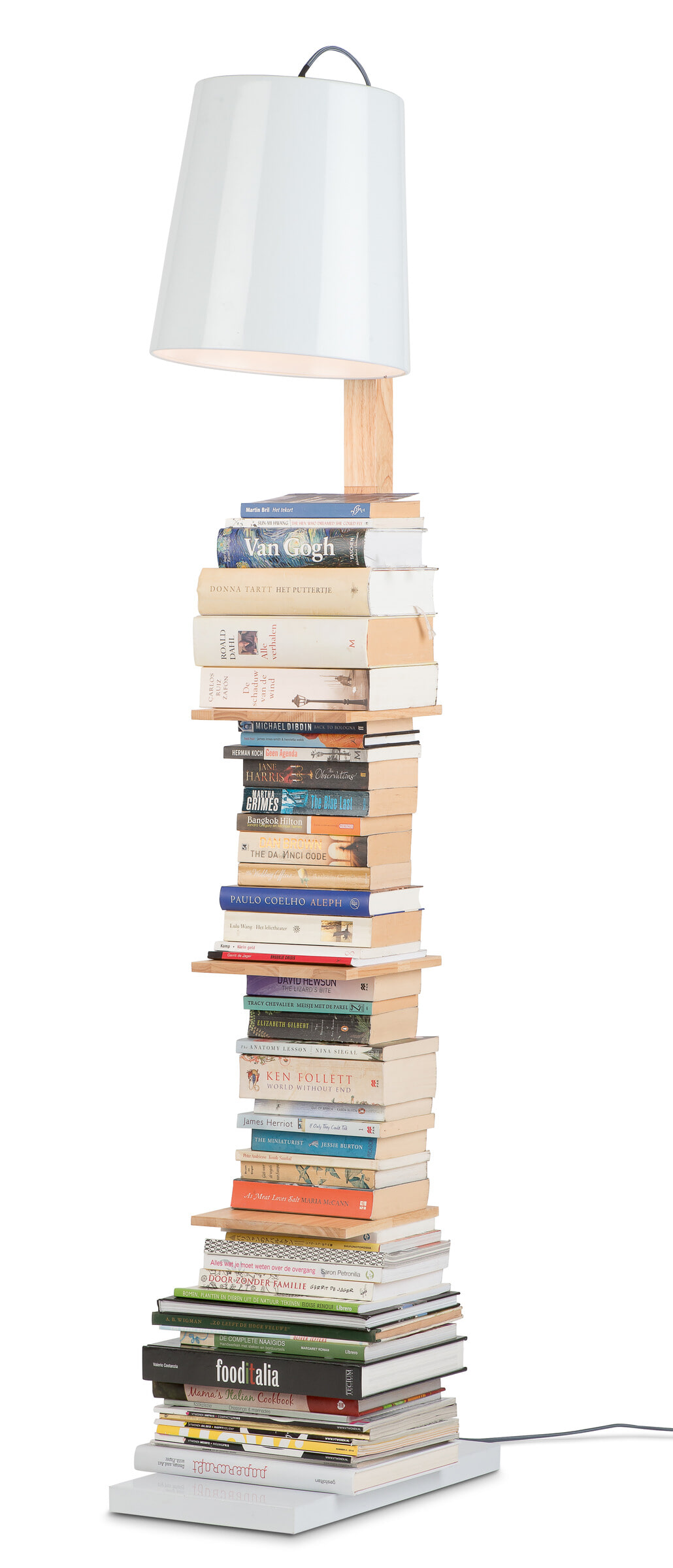 its about RoMi Vloerlamp 'Cambridge' met plankjes