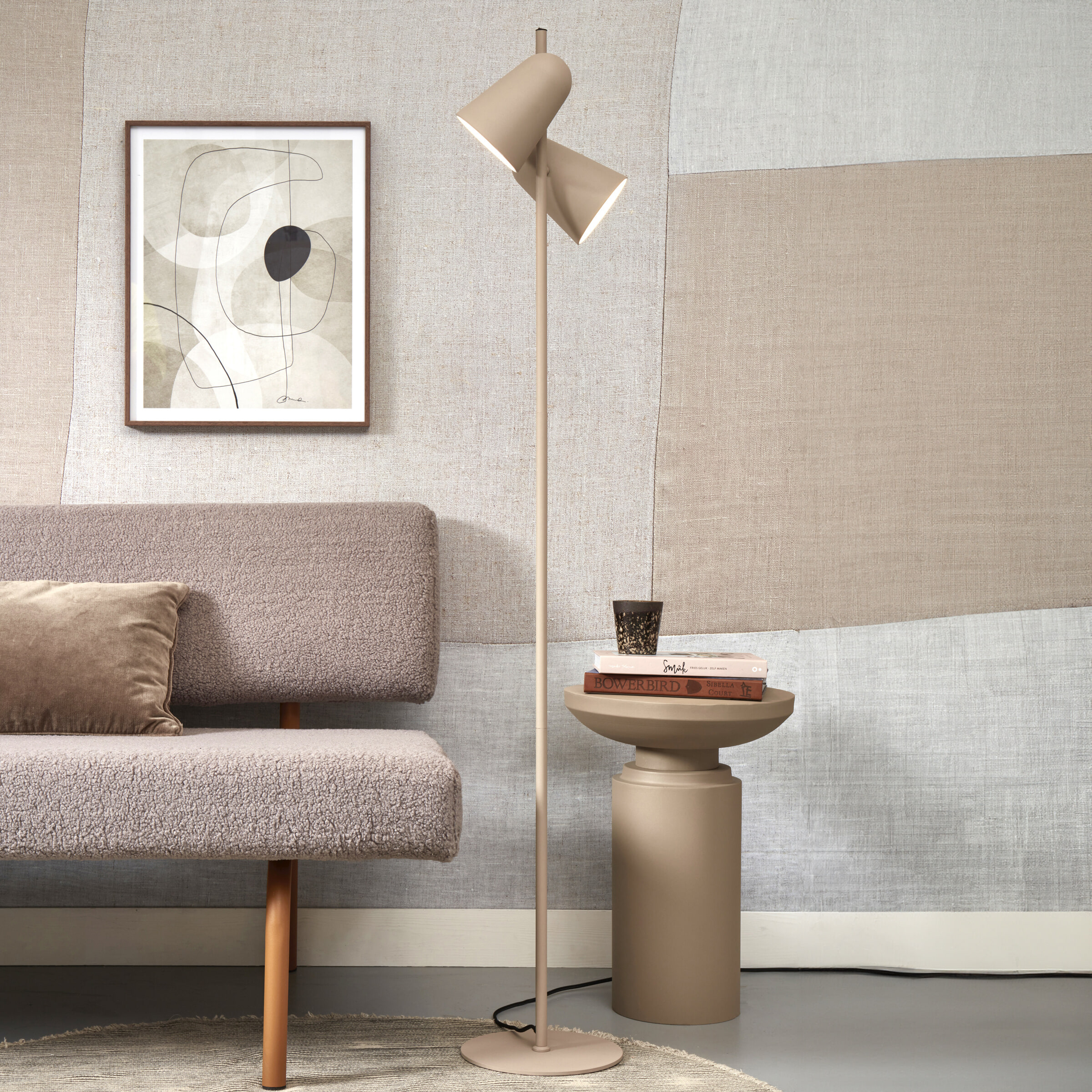 its about RoMi Vloerlamp 'Salamanca' 2-lamps