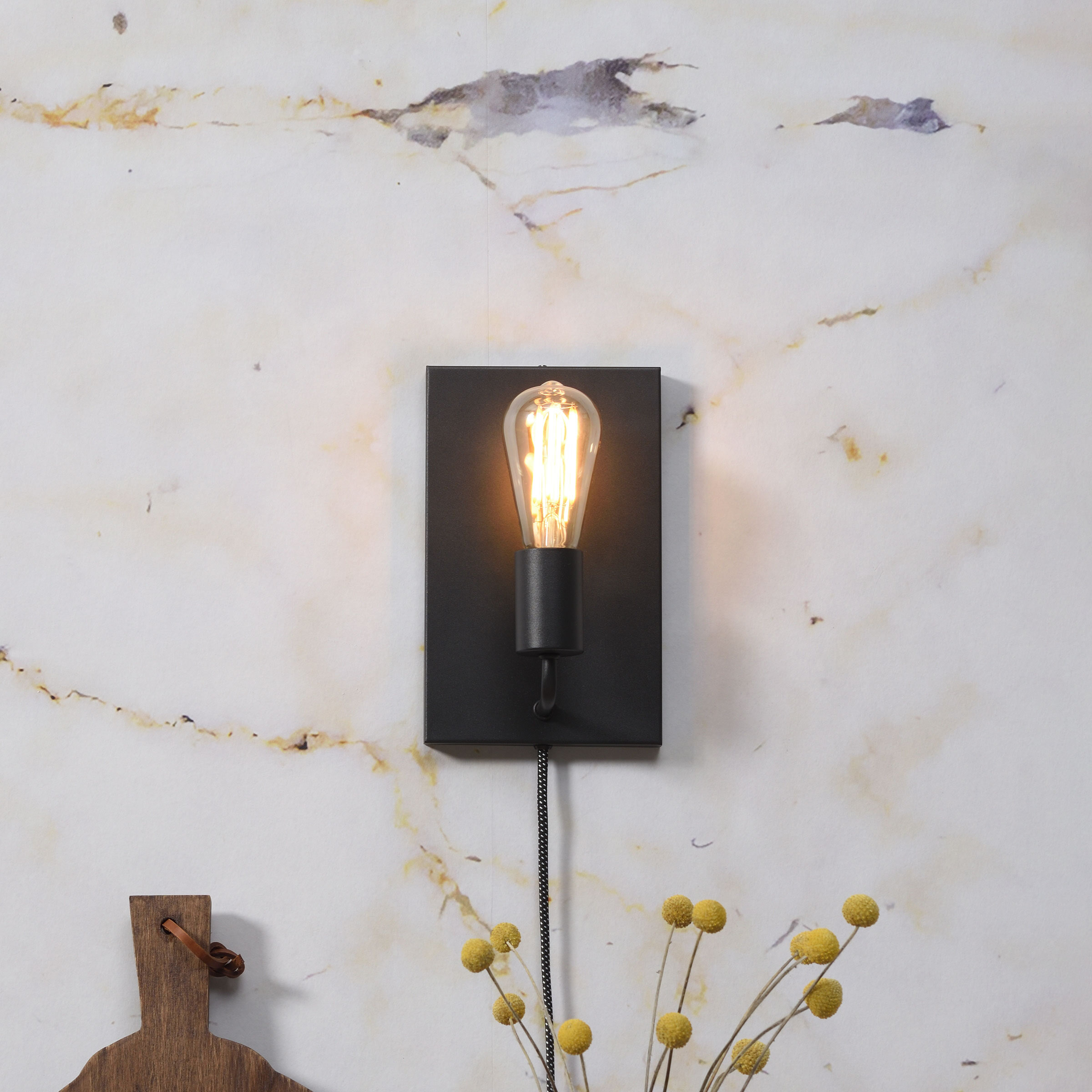 its about RoMi Wandlamp 'Madrid' 25cm