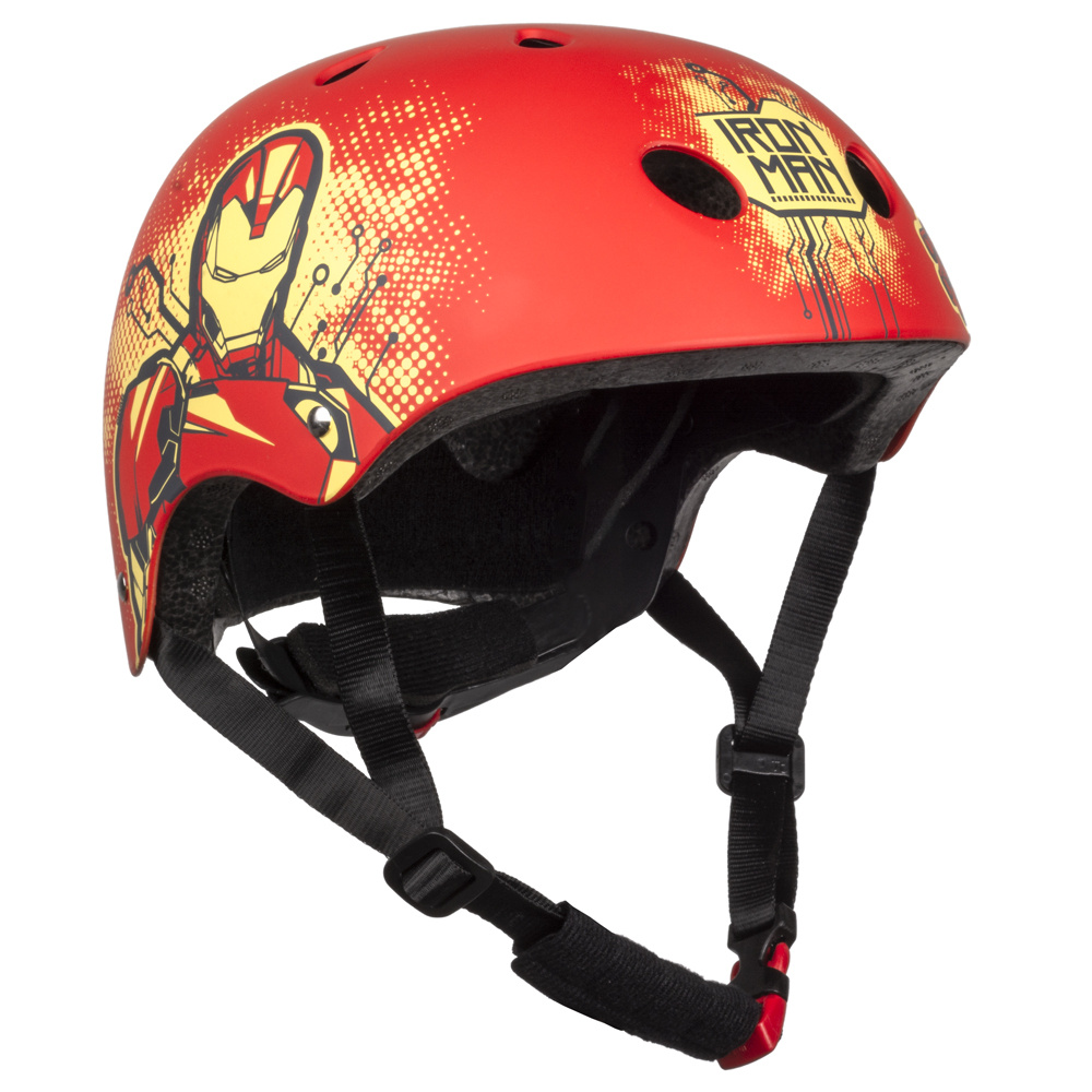 kinderhelm Iron Man Rood Fietshelm - 52-56 cm (M) | Seven Polska
