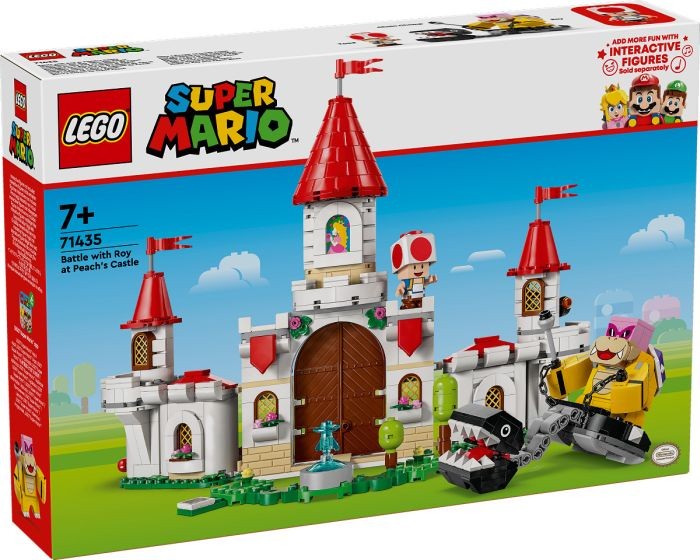 lego 71435 super mario gevecht met Roy bij peach kasteel | Lego