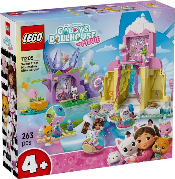 lego gabby's dollhouse 11205 snoepjesberg en kittentuin | Lego