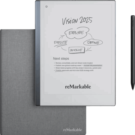 reMarkable 2 met Book Case Grijs