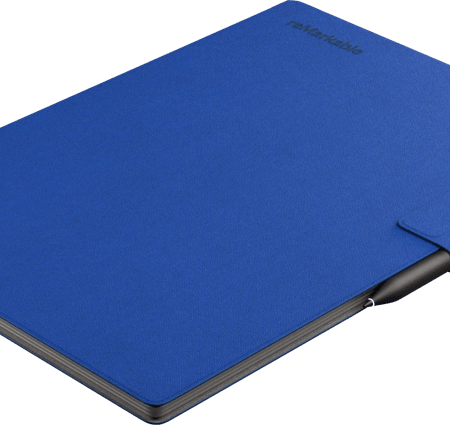 reMarkable Paper Pro Mosaic Weave Book Folio Blauw