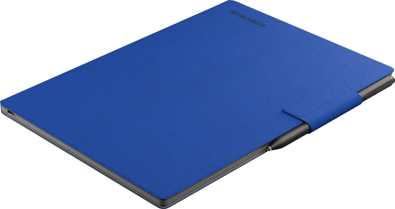 reMarkable Paper Pro Mosaic Weave Book Folio Blauw
