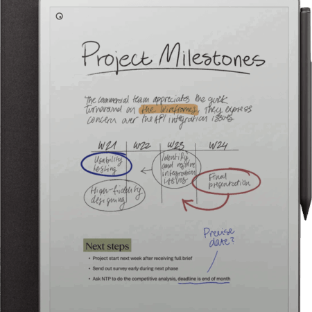 reMarkable Paper Pro met Book Case Basalt