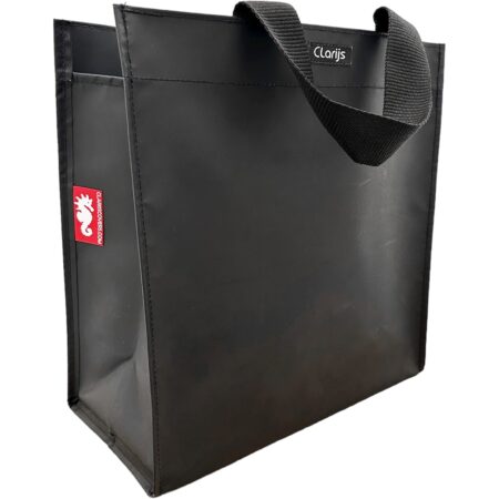 shoppertas PVC 23L matt zwart | Clarijs