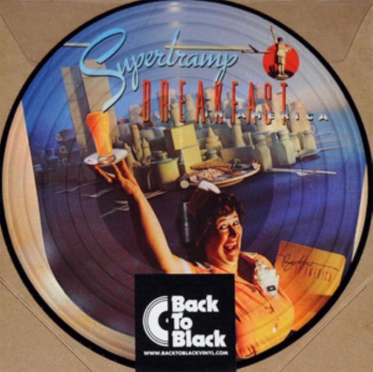 supertramp - Breakfast In America Picture Disc (LP) | Fiftiesstore