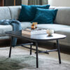 vtwonen Salontafel 'Elegance' Mangohout en Metaal