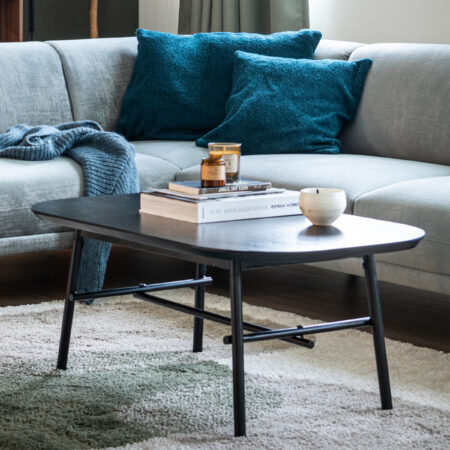 vtwonen Salontafel 'Elegance' Mangohout en Metaal