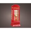 waterspinner LED telefooncel m. kerstman | Lumineo
