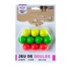 10 Jeu de Boules buts hout fluor Ø30mm | Longfield