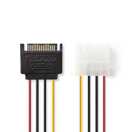 15-pins Sata naar Molex M/F 0